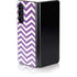 Purple Chevron Galaxy Z Fold5 5G Skin